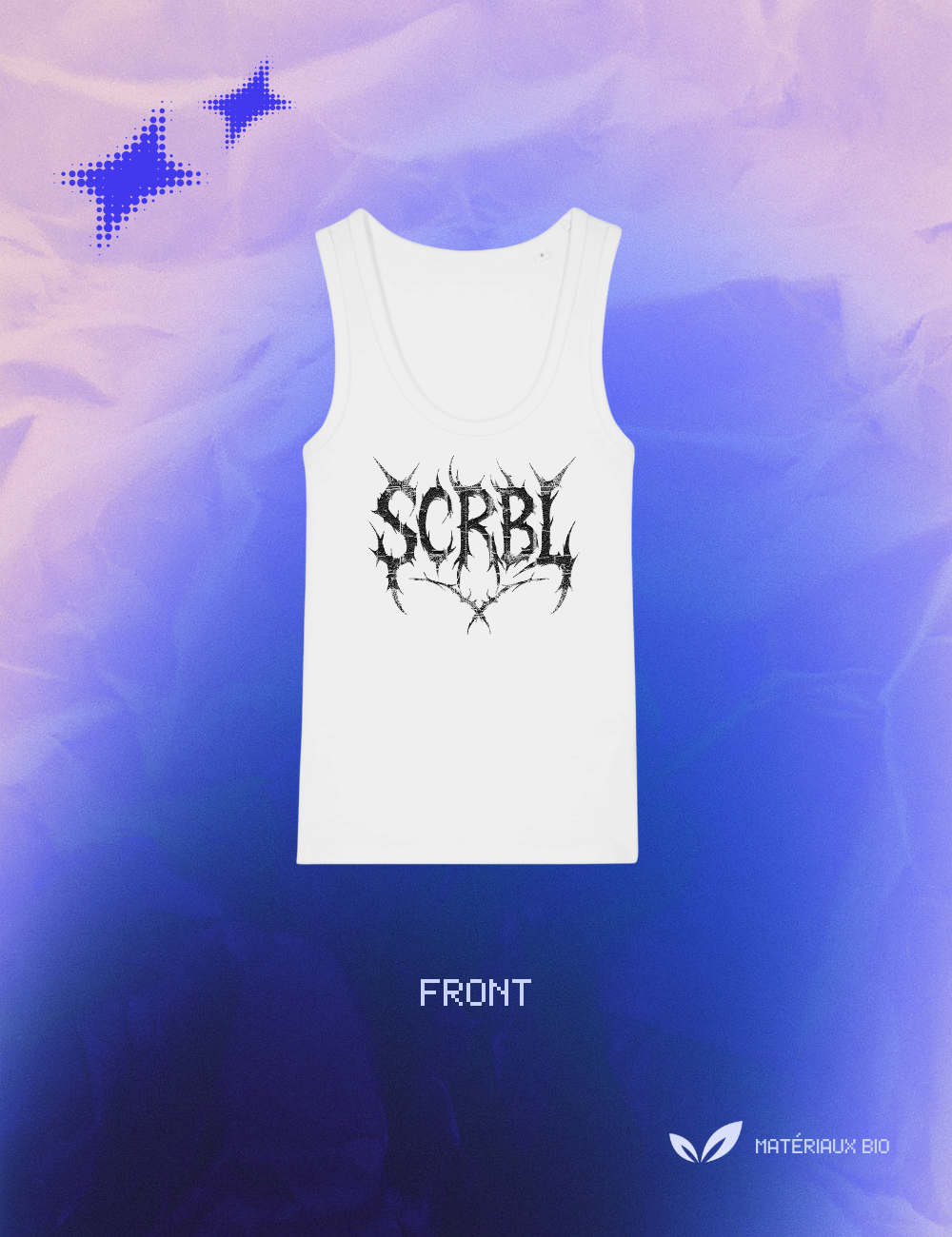 DEBARDEUR FEMME SCRBL NOIR