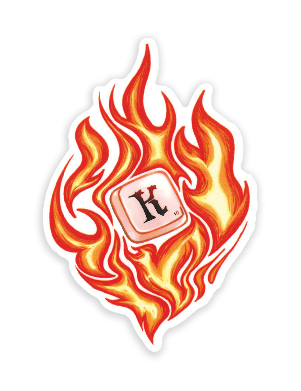 Sticker Flamme