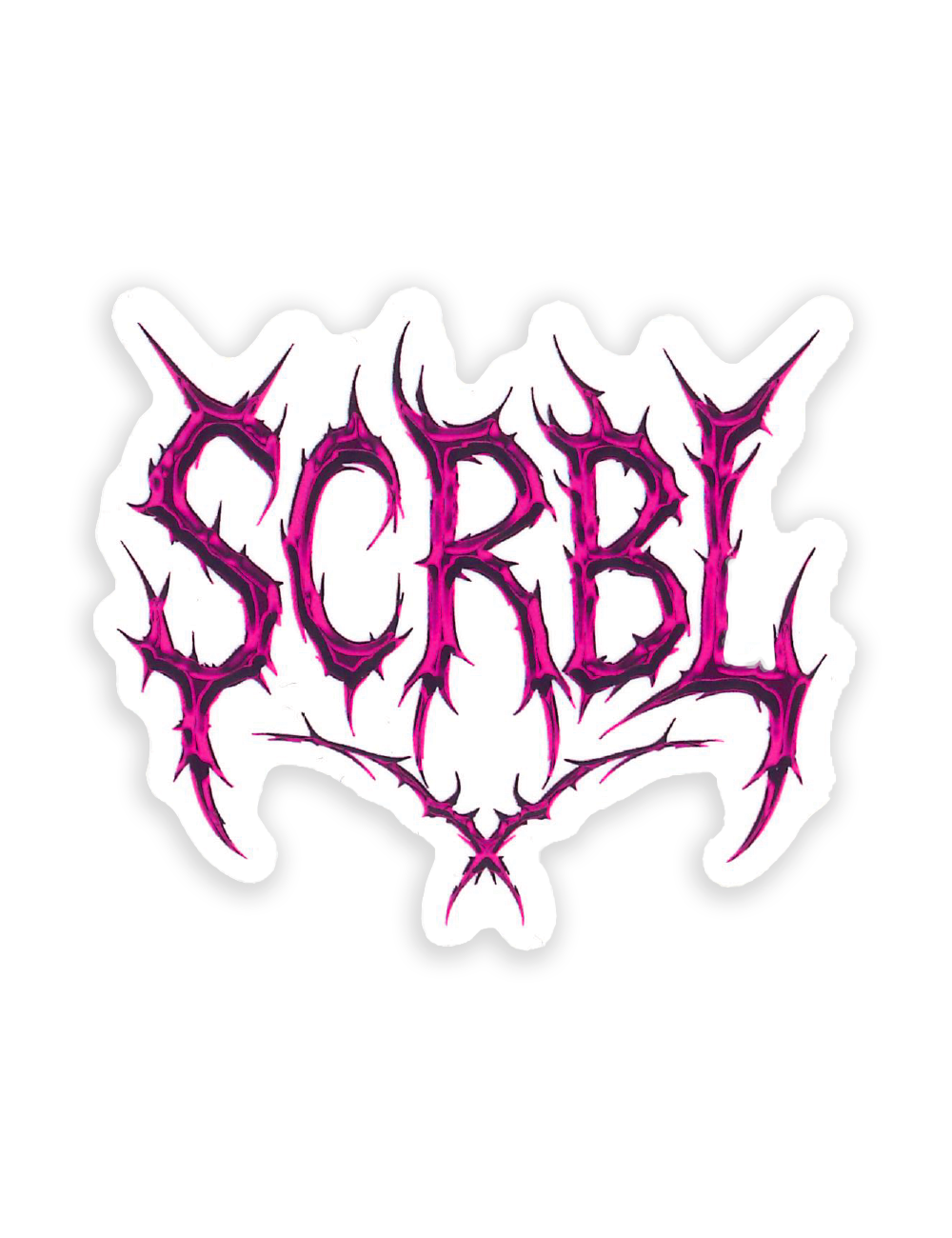 Sticker SCRBL Rose