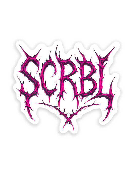 Sticker SCRBL Rose