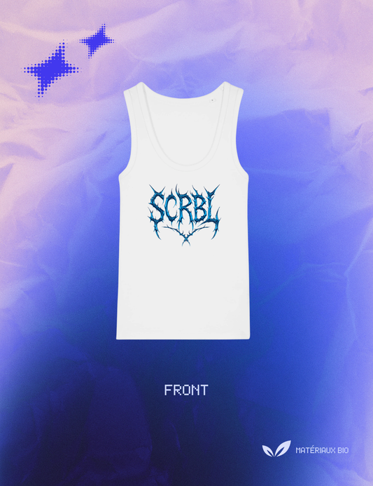 DEBARDEUR FEMME SCRBL BLEU